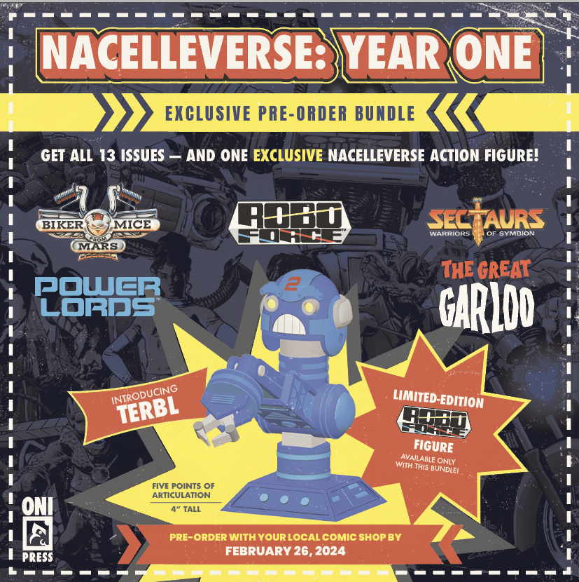 Oni Press and Nacelle Team-Up for NACELLEVERSE: YEAR ONE PRE-ORDER